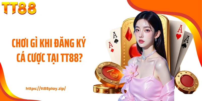 Chơi gì khi đăng ký cá cược tại TT88?