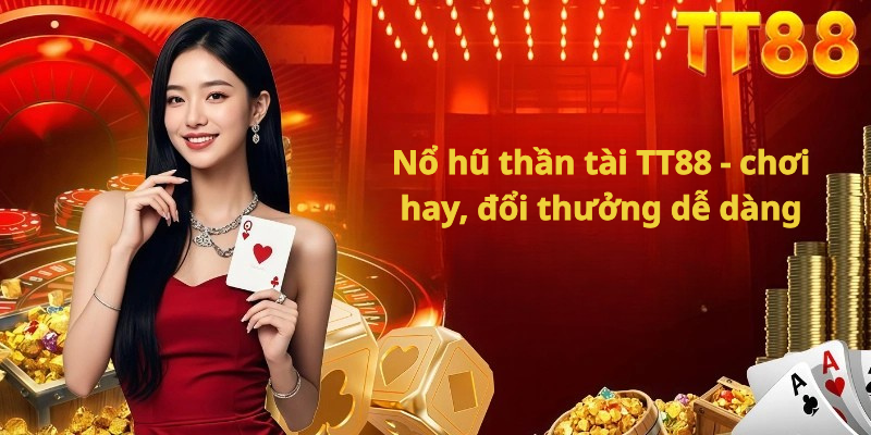 Nổ hũ thần tài TT88 - chơi hay, đổi thưởng dễ dàng